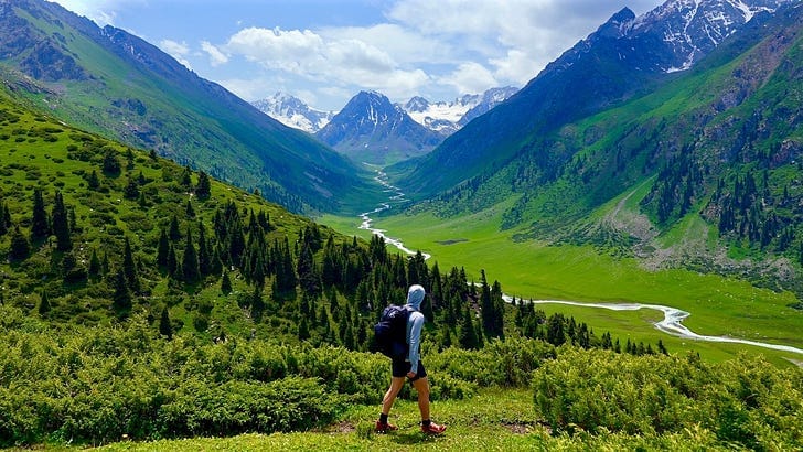 Hiking 50 Miles Alone on the Ak-Suu Traverse in Kyrgyzstan
